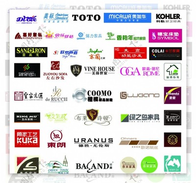40個(gè)家具衛(wèi)浴LOGO圖片